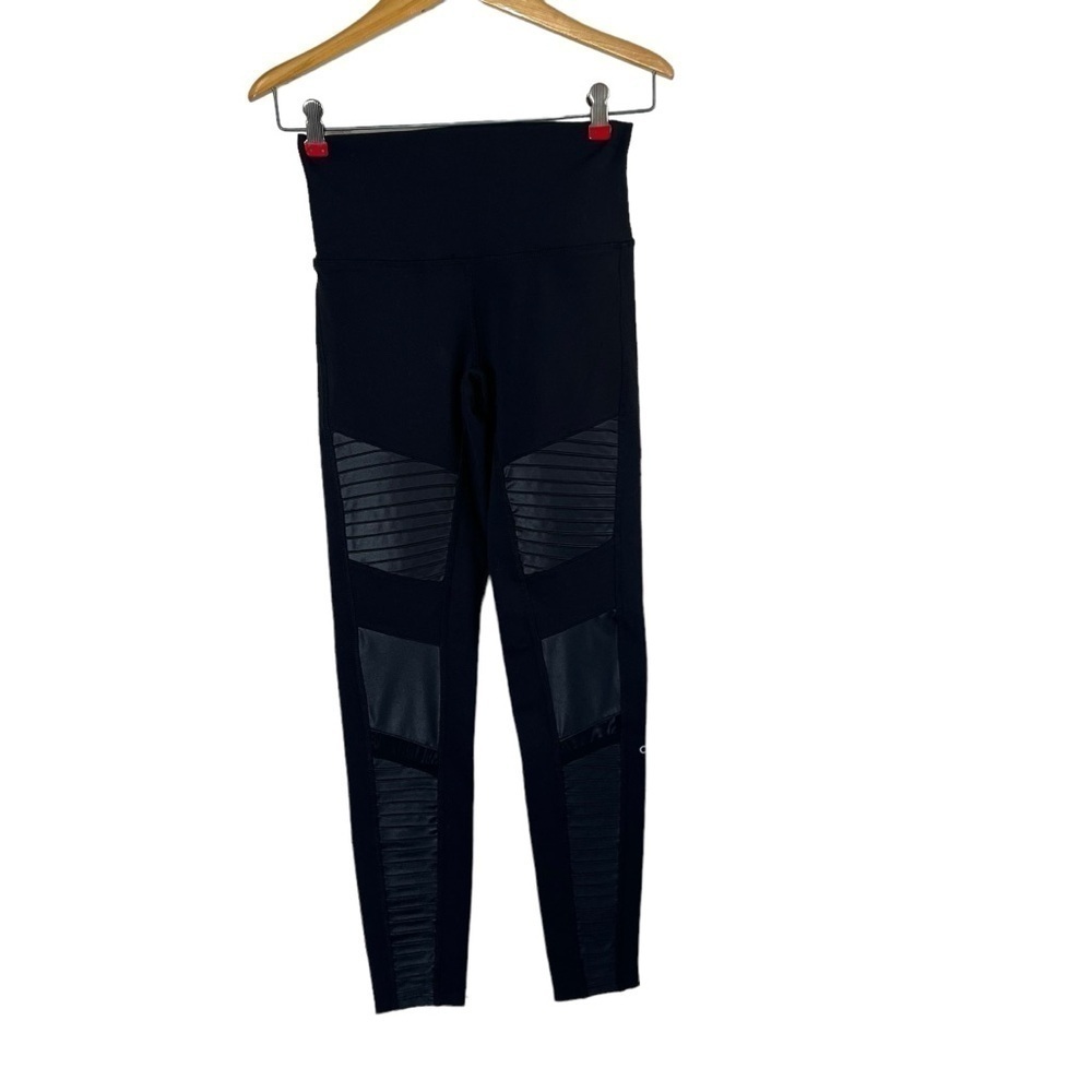 ALO YOGA x REVOLVE High Waist Moto Leggings - Picture 3 of 11